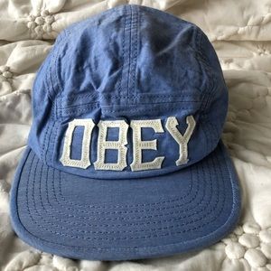 Chambray 5 Panel Cap